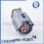4 Pin Automotive waterproof connector front and rear sensor O2 Oxygen Sensor harness plug 3U2Z-14S411-HZB For Ford Mondeo Focus