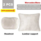 High Quality Car Headrest Neck Support Seat Design S Class Soft Universal Adjustable Car Pillow Neck Cushion Amagi