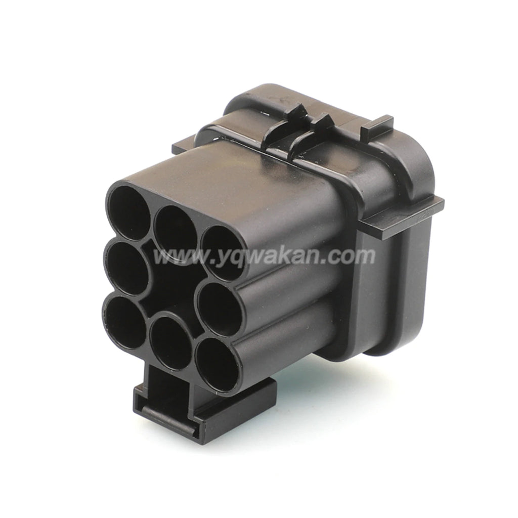 8-Pin Connector Waterproof 6.3mm Male Female Connector Terminal Wiring Harness Automobile Housing Cable Plug 344073-1 344079-1