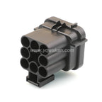 8-Pin Connector Waterproof 6.3mm Male Female Connector Terminal Wiring Harness Automobile Housing Cable Plug 344073-1 344079-1