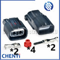 2 Pin Auto waterproof connector water tank radiator fan electronic fan harness plug 7287-0179-30 7286-0179-30