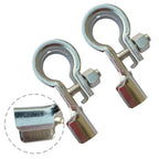 1 Pair Battery Terminals Connector Clamps Copper Battery Terminal Kit Brass Terminal Clamp Connector Negative Positive Auto Part