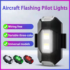 New LED Anti-collision Warning Light RC Drone Flash LED Position Light Motorcycle Turn Signal Indicator 7 Colors Strobe Light