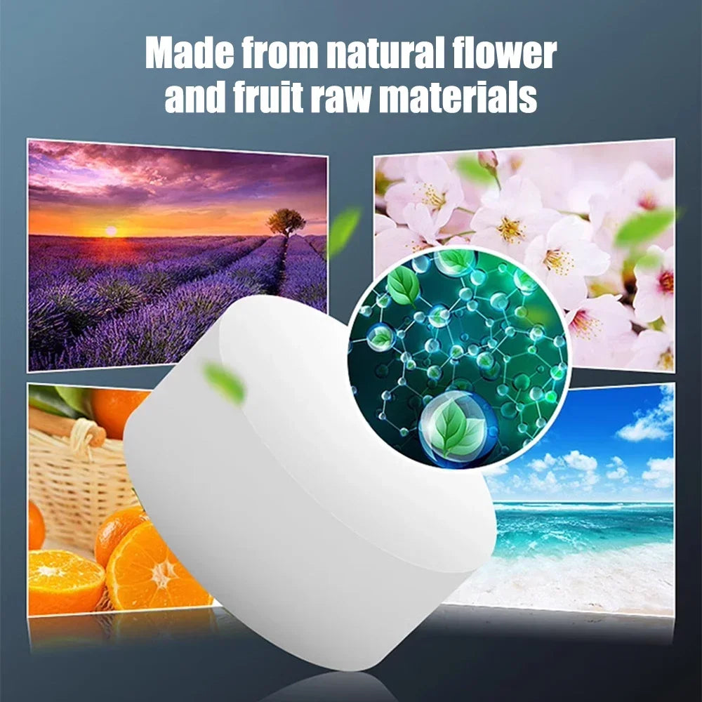 Car Solid Perfume Tablets Air Vent Perfume Refill 5 Flavor Air Freshener Car Interior  Perfume Diffuser Tablet Accessories