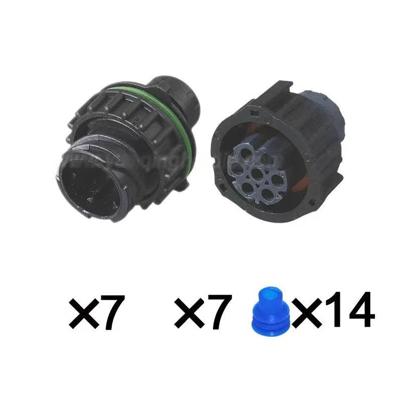 1718230-1/1-967650-1 is suitable for liquid level sensor round four male socket pressure sensor connector