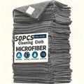 Microfiber Cleaning Cloth Soft Absorbent Wash Dishcloth Reusable Window Car Clean Towel Household Cleaning Rags Amagi