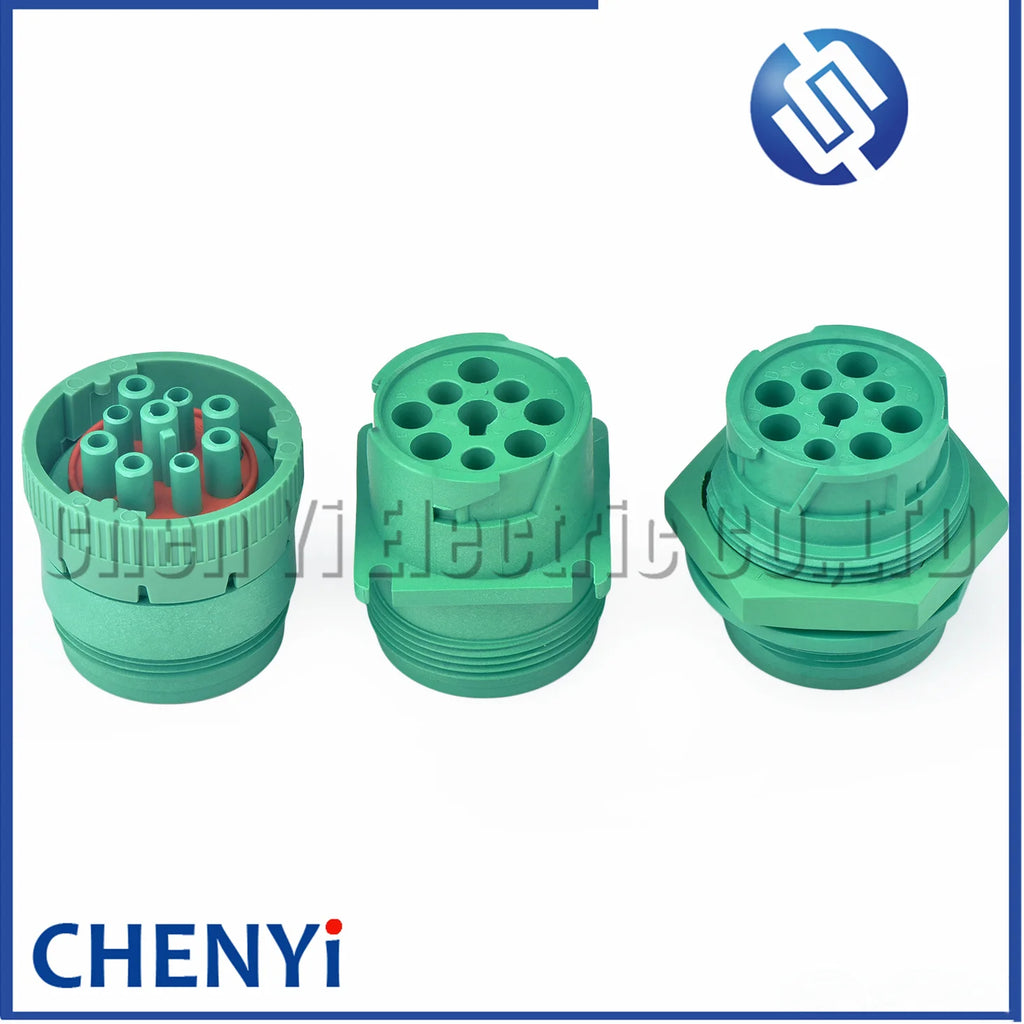9 Pin Diagnosctic Tool circular Connector Plug HD16-9-1939S-P080 HD10-9-1939P-P080 HD10-9-1939P-BP03 For Deutsch Track J1939