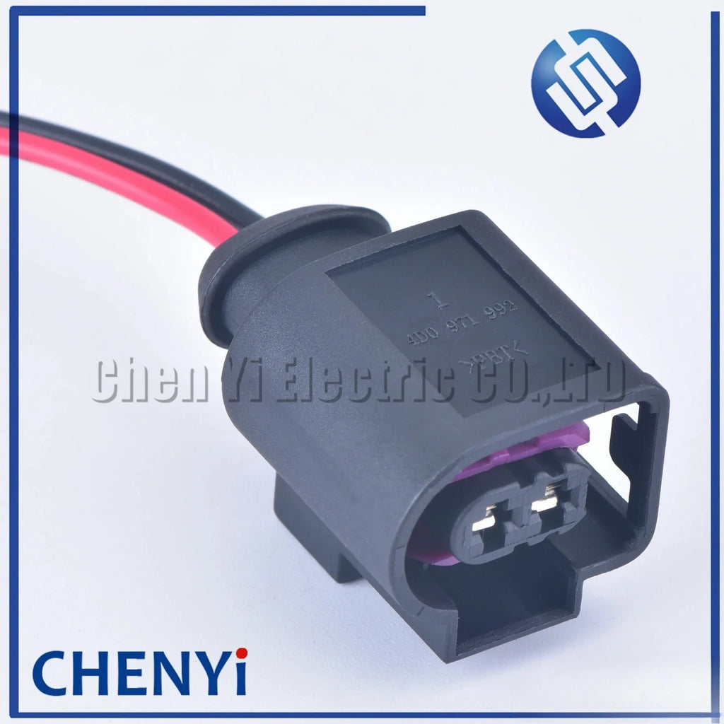 2 Pin Automotive connector 4D0971992 For Horn fuel injector wire harness Plug 4D0 971 992