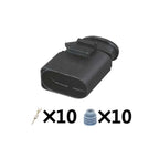 10-PIN Connector Sealed 1.5mm Series Male Female Connectors Cable Socket  Wiring Harness 6X0973815 4H0973715 For VW Audi
