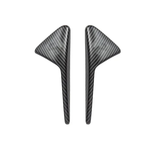 imitate Carbon Fiber For Tesla 2021 2022 2023 Model Y 3 Fender Side Camera Protective Cover Glossy Matte Color Amagi