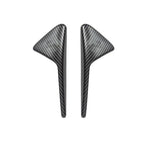 imitate Carbon Fiber For Tesla 2021 2022 2023 Model Y 3 Fender Side Camera Protective Cover Glossy Matte Color Amagi