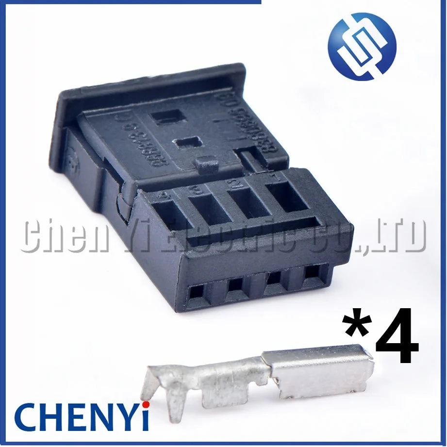 4 Pin Automotive connector Car ambient light door light Wire harness plug 968813-9 838069609 0-1452576-1 968813-1