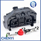 11 Pin Auto waterproof connector Car Electronic Fan module plug 6189-7813 90980-12C57 For Toyota Corolla Camry Avalon Lexus ES