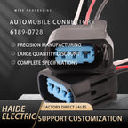 3 Pin Waterproof CRV High-voltage Ignition Coil Automotive Female Connector Wiring Harness 6189-0728 For Honda K-Series S2000