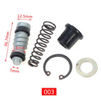 1Set 11mm 12.7mm 14mm 16mm Motorcycle Clutch Brake Pump Piston Plunger Repair Kits Master Cylinder Piston Rigs Repair Accessorie