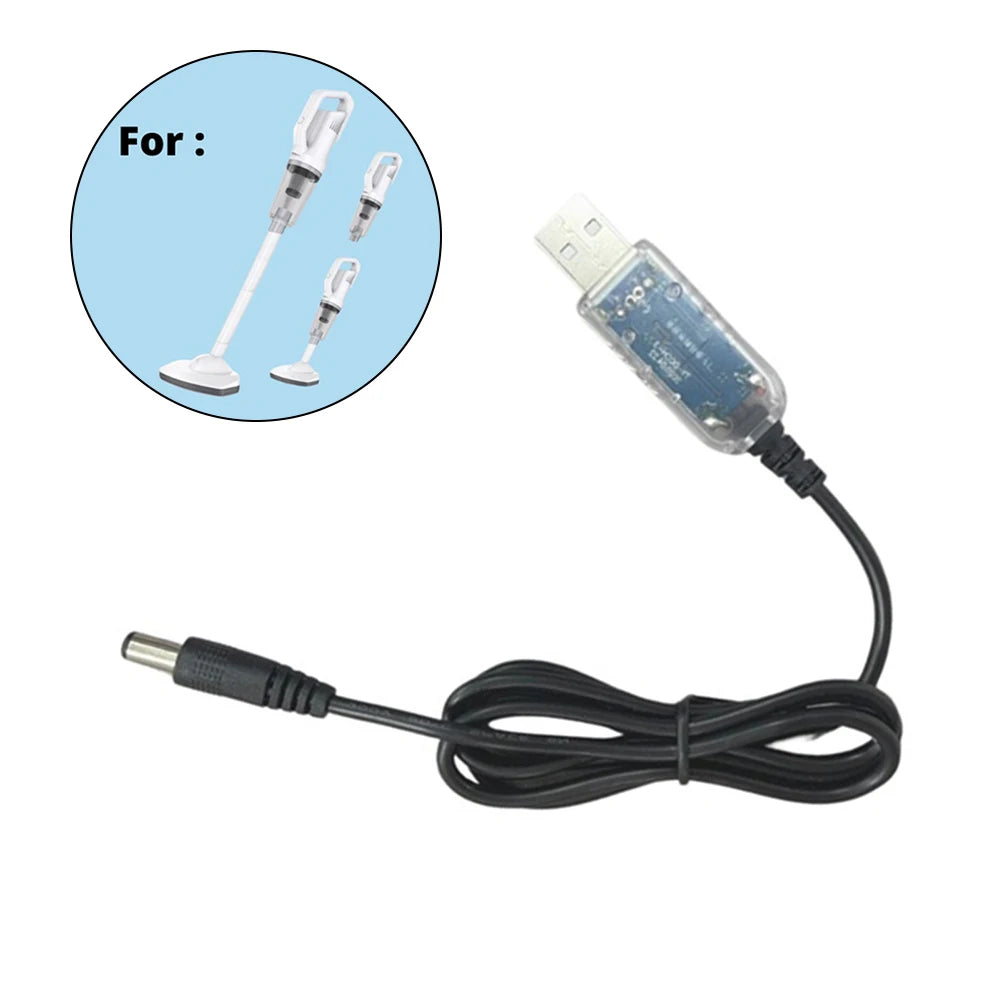 1pc Charging Cable For Car Household Vacumn Cleaner ST-6101 120W USB Charging Cable Wire Accessories Home Vacuum Cleaner Parts