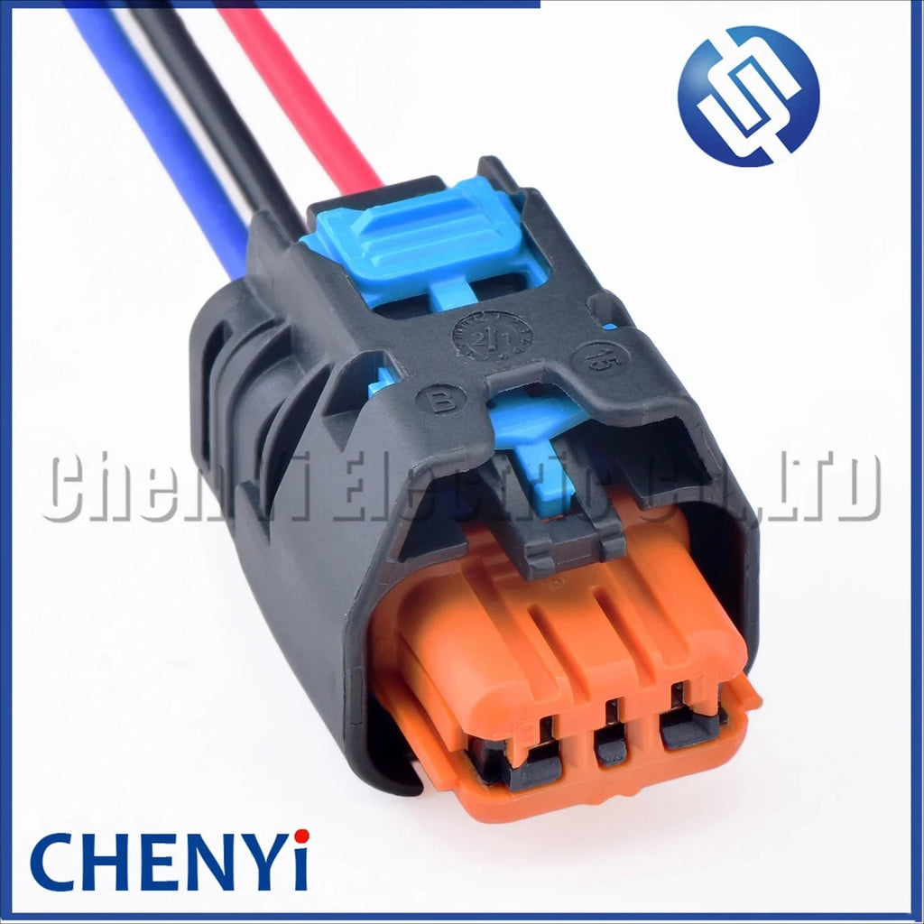 3 Pin Auto Waterproof Connector Car Wheel Speed Sensor Wire Harness Plug 13847082 F223600 02821E For Nissan Infiniti Q50L QX50