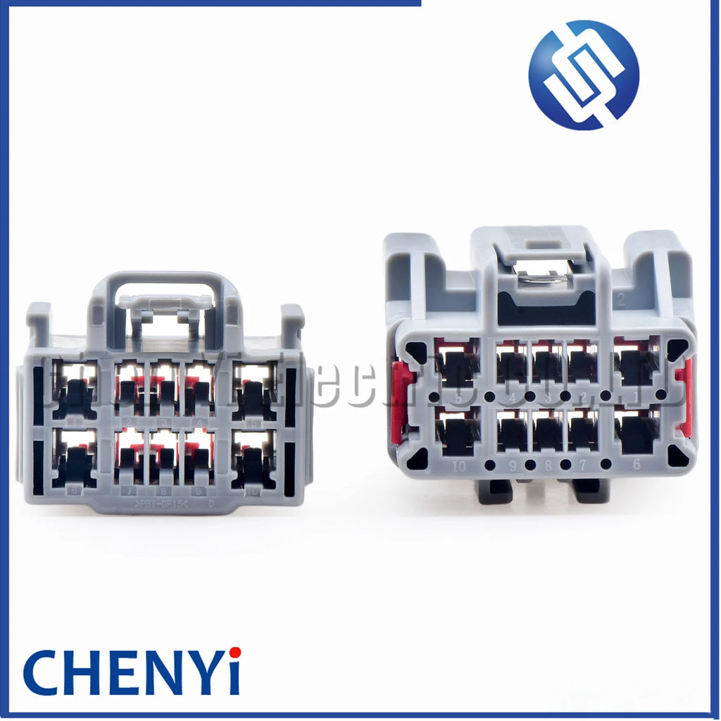 10 Pin female or male Automotive connector Controller plug 7283-6459-40 7282-6459-40 With pins For Volvo Land Rover Jaguar