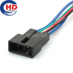 5 Pin 1379217-1 1379217-3 Ventilated Seat Motor Plug Automotive Wiring Harness Socket With Terminals AC Assembly
