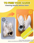 1-2PCS Wash Shoes Bag Padded Net Laundry Shoes Protector Fluffy Fibers Polyester Washing Shoes Machine Laundry Bag Drying Amagi