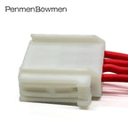 1 Set 4 Pin Car Audio Modified Tweeter Electrical Cable Connectors Female Wire Harness Plug For Toyota Lexus 12874