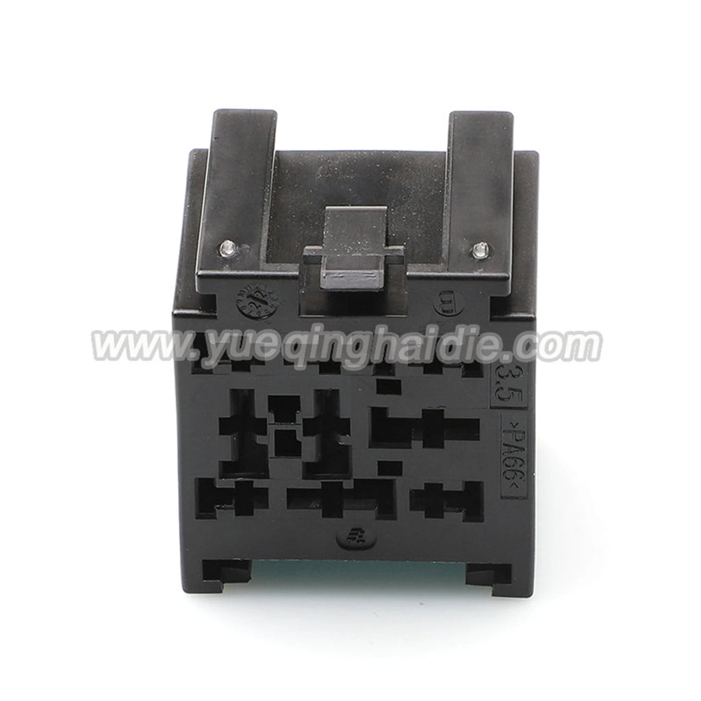 9-PIN Unsealed Hybrid Wire Automobile Connector 3.5mm 6.3mm Female Connectors Cable Socket Wiring Harness 185403-2