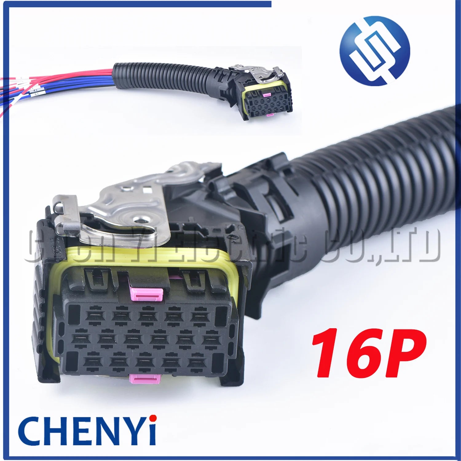 16 Pin EDC7 Common Rail ECU Engine Computer Board Electronic Control Unit harness Plug 0281020075 1928404195 1928404201