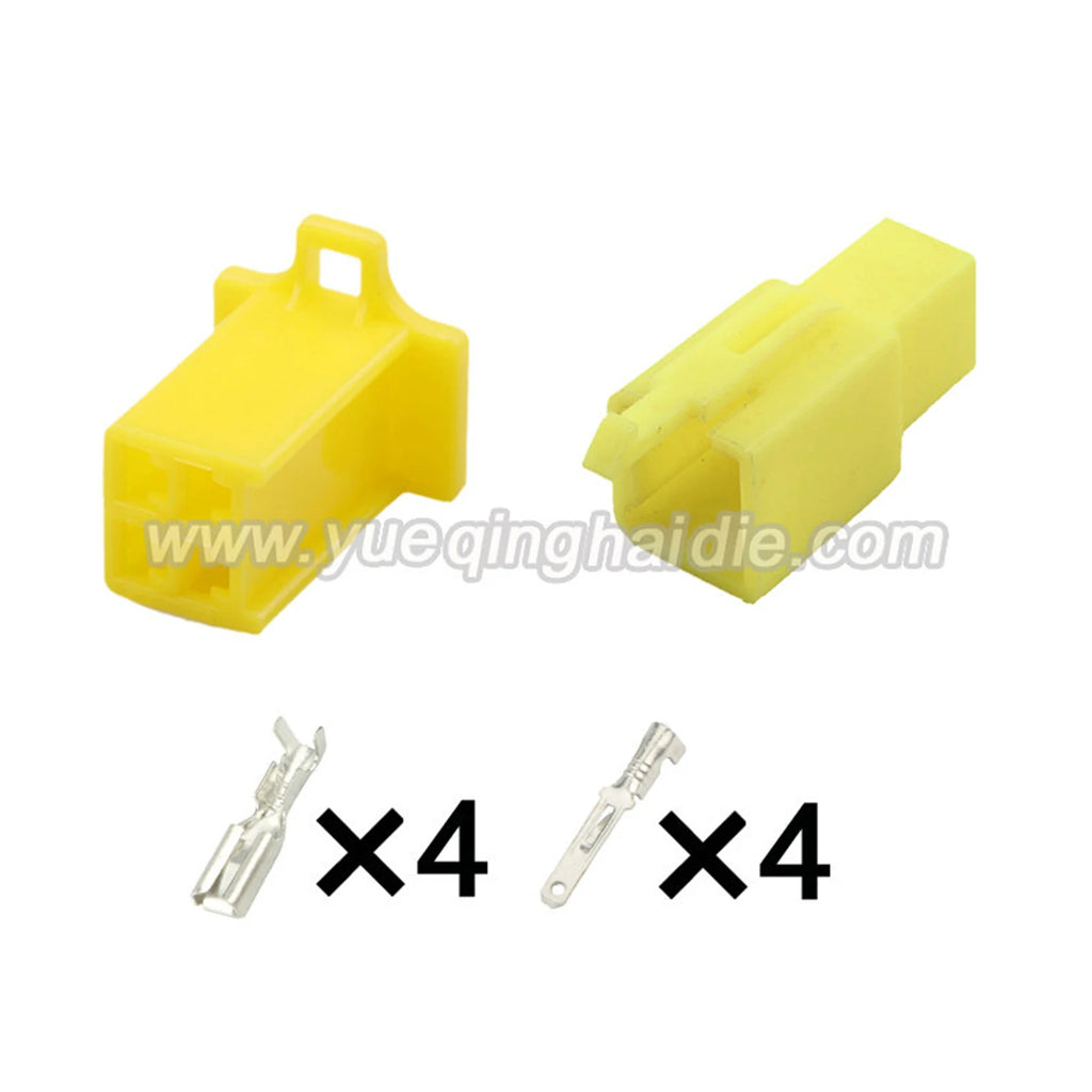 4-Pin Connector 2.8mm Male Female Connectors Wiring Harness Cable Plug Automobile Housing 6030-4991 6040-4111