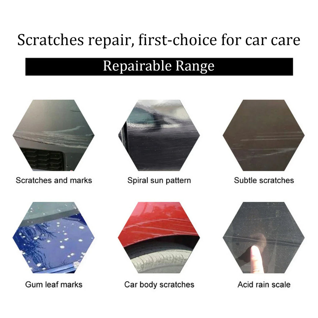 Car Scratch Repair Wax Safe to Use with Specially Mild Formula Car Polish Wax Suitable for Sun Lines Nail Lines Flying Paint