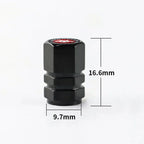 4Pcs Tire Valve Stem Caps, Universal Car Wheel Air Valve Dust Proof Covers for Cars, Trucks, SUVs, Bikes and Motorcycles Amagi