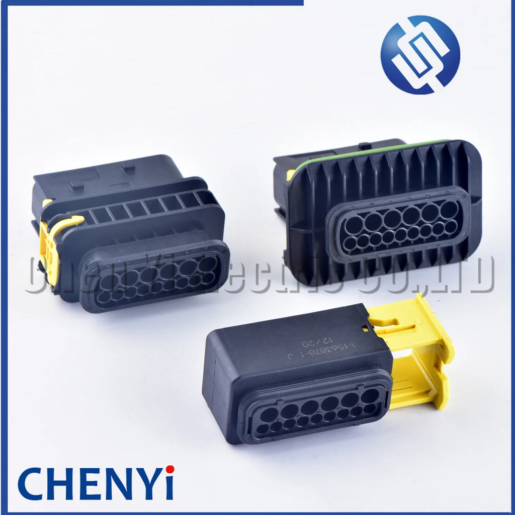 15 Pin Auto plug Bumper radar headlight plugs ABS sensor plug connector plug engine 1-1563878-1 1-1564532-1 1-1564530-1