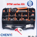324 pcs Deutsch DTM  Waterproof Connector Kit Repair tool box DTM06-2/3/4/6/8/12S DTM04-2/3/4/6/8/12P with Pins and pliers