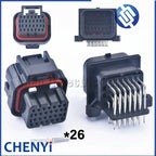 26 Pin ECU/ECM Engine Gearbox Computer Board Plug 1743416-1 For EFI 24x Holley Dominator M1 series M142/M150/M141