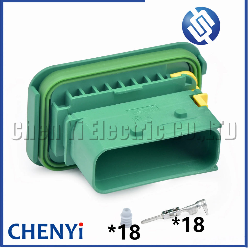 18 Pin ECU Auto Housing Plug Wiring Waterproof Connector pump plug 3-1563759-1 3-1564526-1 1670865-1 1670866-1 For HDSCS Urea