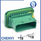 18 Pin ECU Auto Housing Plug Wiring Waterproof Connector pump plug 3-1563759-1 3-1564526-1 1670865-1 1670866-1 For HDSCS Urea