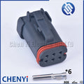6 Pin female Automotive waterproof connector DT16-6S-KP01 Harness plug 571-DT16-6S-KP01
