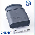 14 Pin car xenon headlights plug Auto 09G Gearbox Cable Socket waterproof connector 6X0973717 6X0973817 6X0 973 817