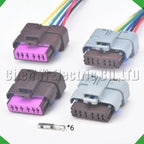 6-pin auto connector automotive connectors accelerator throttle pedal valve harness