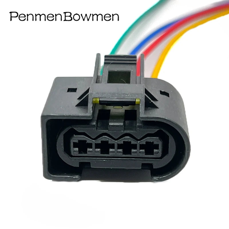 1 Set 4 Pin Car Kostal Housing Plug Female Electrical Cable Connectors Wire Harness Plug 1JBJ21 9441491 For BMW Benz 2E0905229