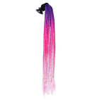 24Inch Stylish and Secure Motorcycle Helmet Ponytail Attachment Easily Add Length and Volume to Your Hair While Riding Amagi