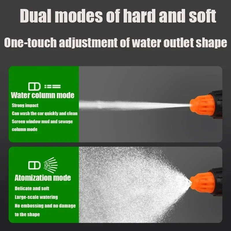Car 2L Hand Pump Sprayer Pneumatic Washer Foam Snow Foam High Pressure Wash Spray Bottle for Car Home Cleaning Tool Amagi