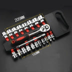 12 Sets of Dafi Complete of Auto Repair Tools Ratchet Socket Wrench Set Car Hardware Box Group Boats Motorcycles Bicycles Amagi