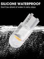 10/5pcs W5W Led T10 Car Light COB Glass 6000K White Auto Automobiles License Plate Lamp Dome Read DRL Bulb Style 12V Universal