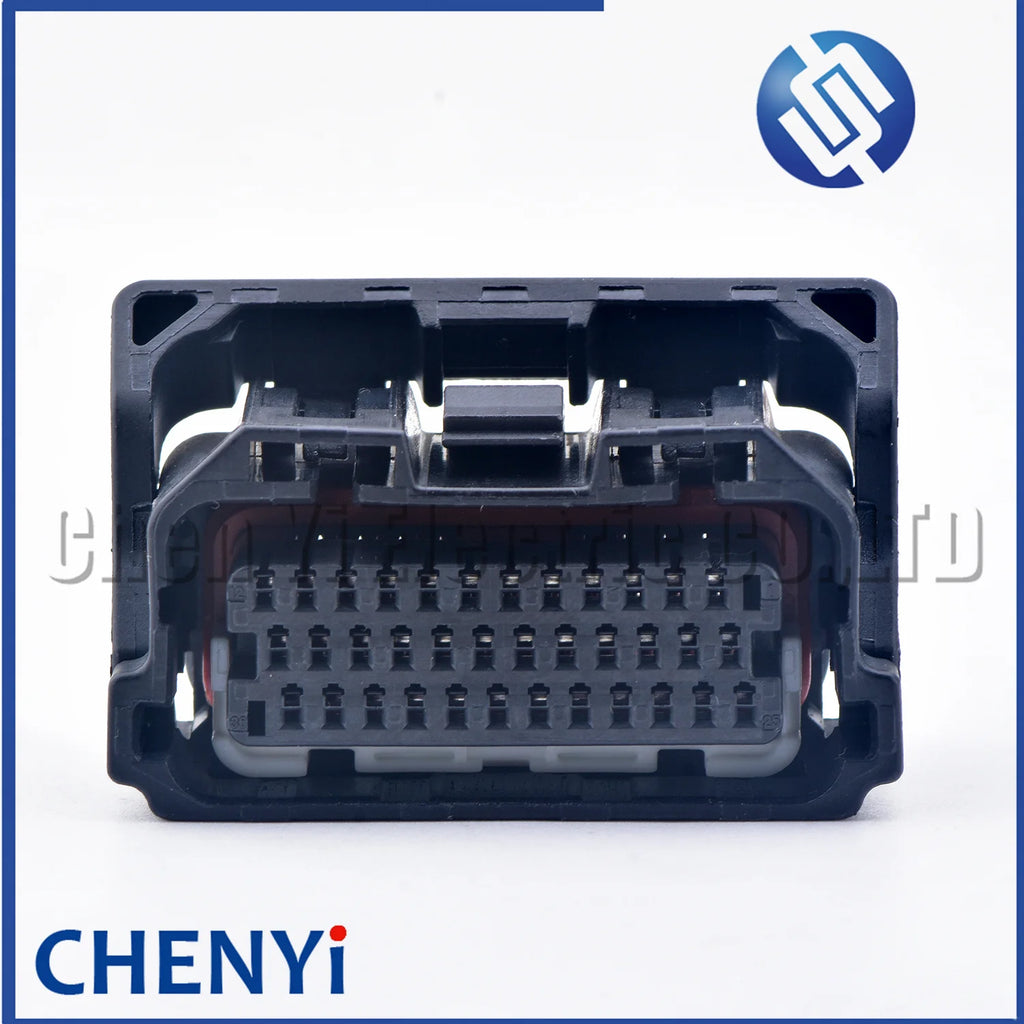 36 Pin female Automobile waterproof connector motorcycle ECU Plug 36ZRO-B-1A 36ZRO-B-2A With Pin and Rear cover