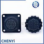 28 Pin male or female Circular Wiring Connector Electricity Plug 206039-1 206038-1 With gold-plating Pins