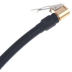 Air Rubber Hose Flexible Tire Valve Extension Tube Adapter for Air Compressor Tire Inflator Pump for Car Motorcycle Bike