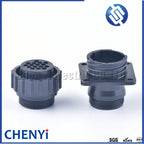 16 Pin diagnostic Connector Automobile Male Female History Password aviation Plug And Tail Clamp 206036-1 182916-1 206070-8