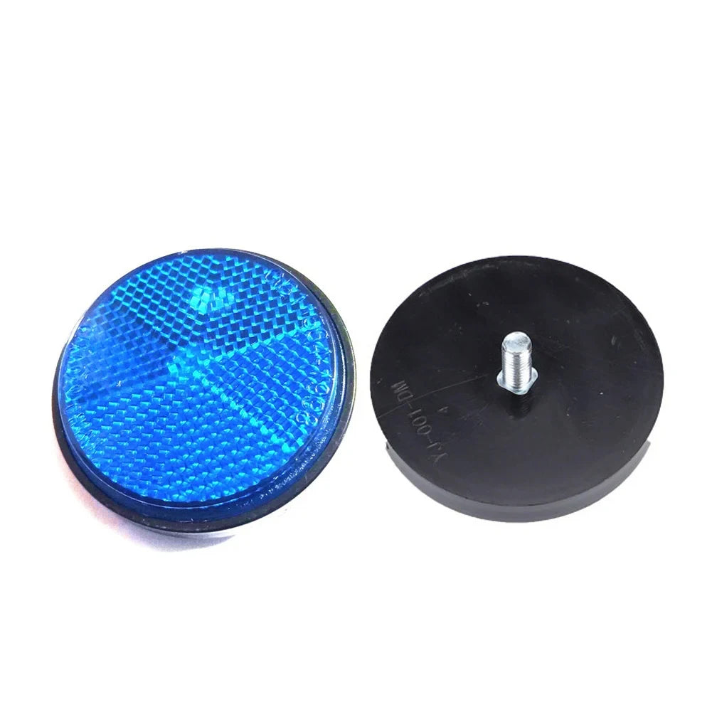 2/1pcs Circular Reflector Car Universal Trucks Motorcycle Night Reflector Safety Reflector Motorcycles ATV Bikes Accessories