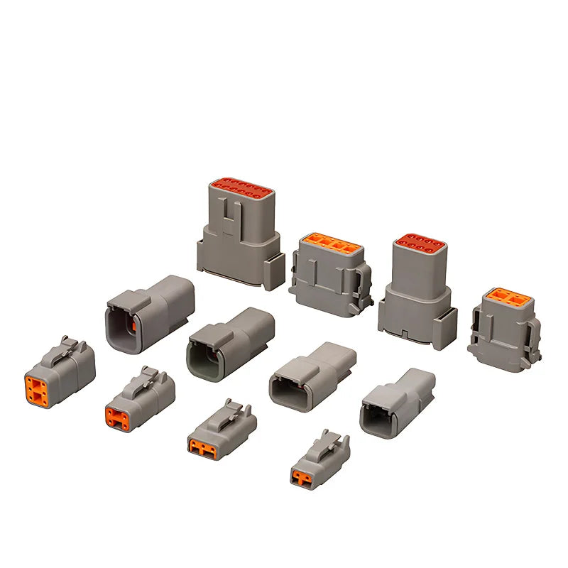 5/20/100 Sets 6 Pin Way Deutsch DTM04-6P DTM06-6S Waterproof Electrical Wire Connector 16-22AWG DTM Series Connector Male Female