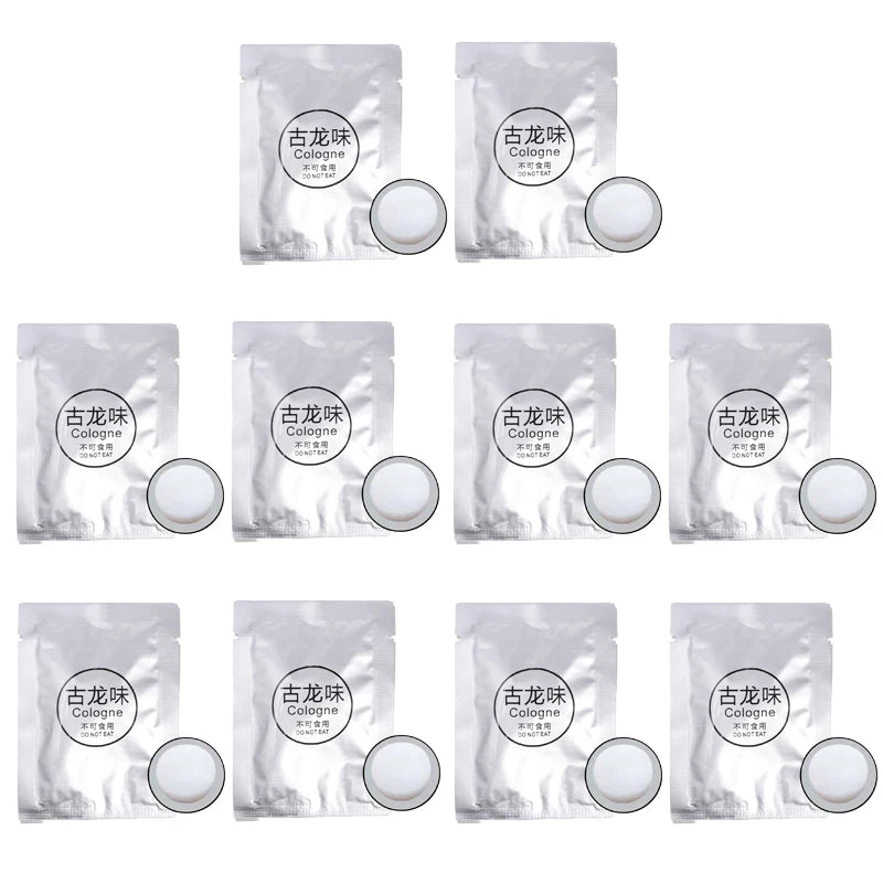 Car Air Freshener Replacement Tablet Flavor Supplement Solid Fragrance Scent Pads Perfume Refill for Air Vent Diffuser Purifier